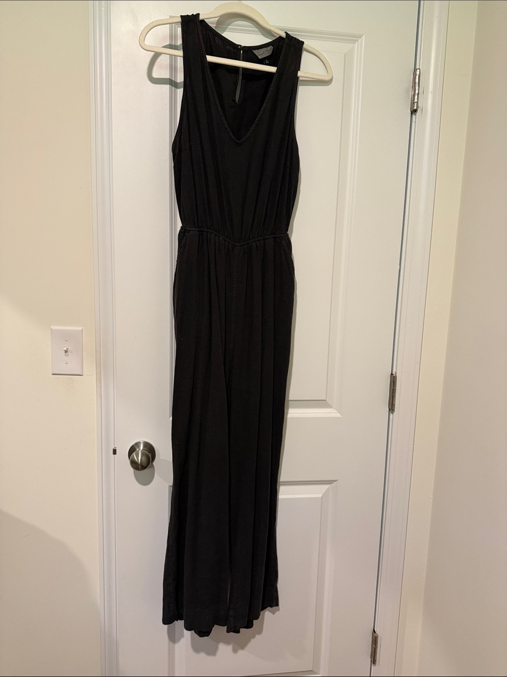 Classic Black Sleeveless Jumpsuit